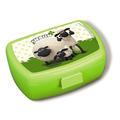 NICI 40685.0 – Boîte à Pain Shaun Le Mouton, Shirley + Timmy 17 x 12 x 6,8 cm