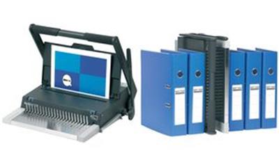 GBC - Perforelieur à anneaux plastiques et perforateur 4 trous Multibind 220