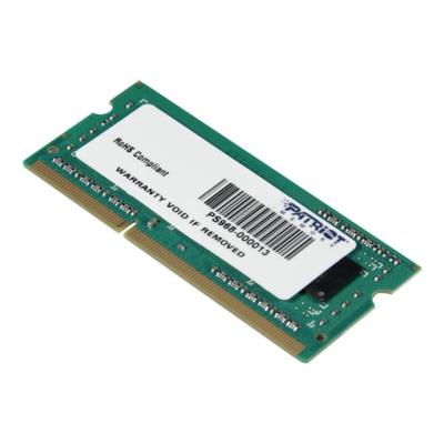 Patriot Signature Line - DDR3 - 4 GB - SO DIMM 204-PIN