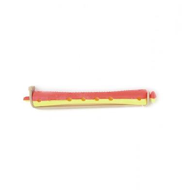 SIBEL Bigoudis Permanente Jaune/Rouge Longs 8.5 mm 