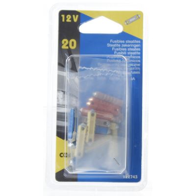 Cartec 122743 20 Fusibles Stéatite Assortis