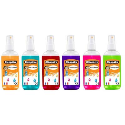 Vaporisateur d'encre - Couleurs tendance - 6 pièces - Cléopâtre