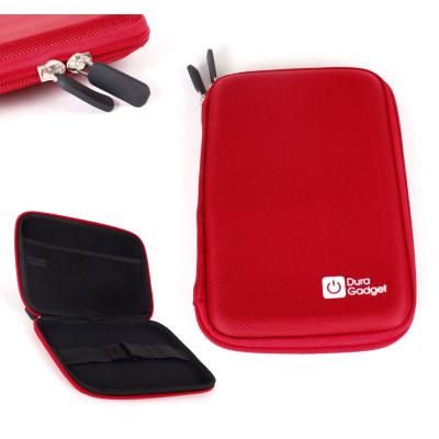 Etui coque rigide rouge pour HP Slate 7 Extreme, Alcatel One Touch Fire 7