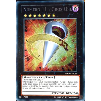 carte YU-GI-OH GAOV-FR090 Numéro 11 : Gros Oeil NEUF FR État correct - Yu-Gi-Oh! reconditionné disponible sur Fnac