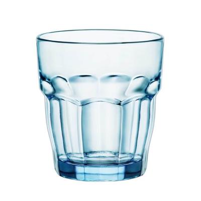 Gobelet en verre trempé 27 cl - Lot de 6 piÃ'ces ROCK BAR - Bleu