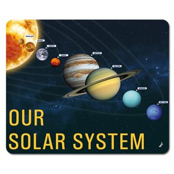 Le Système Solaire Tapis De Souris Our Solar System 19x23 Cm