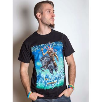 men's t-shirt Iron Maiden - World Piece To ur '83 V2 BL - ROCK OFF - IMTEE123MB