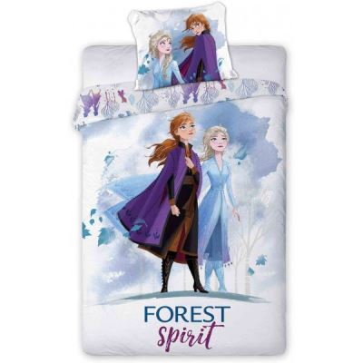 Reine des Neiges Forest - Parure de Lit Enfant - Housse de Couette Coton