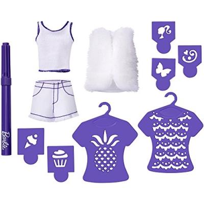 Barbie - Cmj64 - Accessoires - Vêtements - Création Design Violet