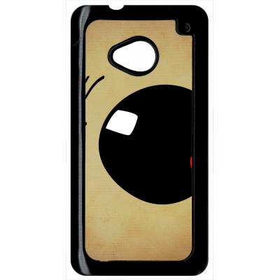 Coque HTC m7 smiley bebe