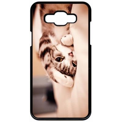 Coque samsung galaxy grand 3 chaton fatigue