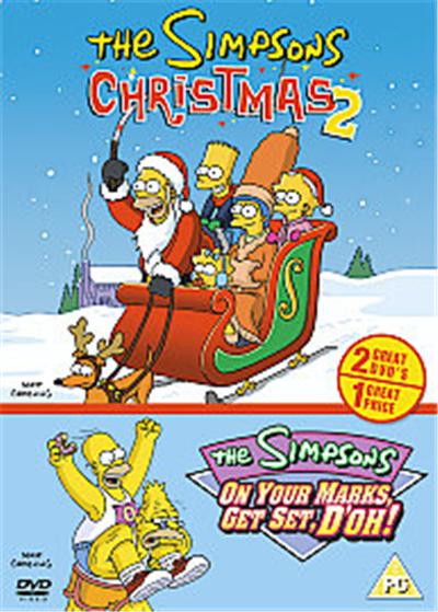 The Simpsons - The Simpsons Christmas 2 / On Your Marks, Get Set, D'Oh , (Animated)
