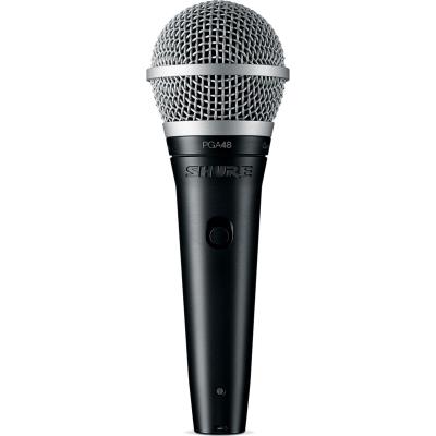 Micros filaires SHURE PGA48-XLR-E Dynamique Main