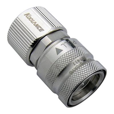 Koolance qd3 quick disconnect femelle no spill-coupling, compression for 10 mm x 16 mm (3 5 8in x 8in)-liquid cooling system cou