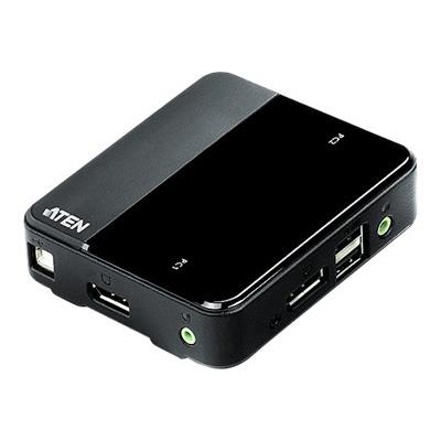 ATEN CS782DP - KVM / audio / USB switch - 2 poorten - desktop
