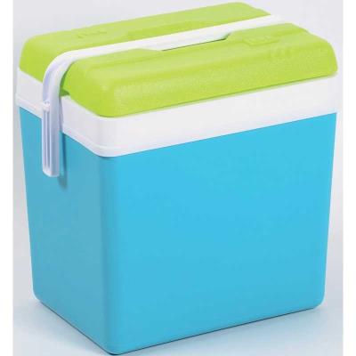 eda/plastique david - glaciere 24l turquoise et vert