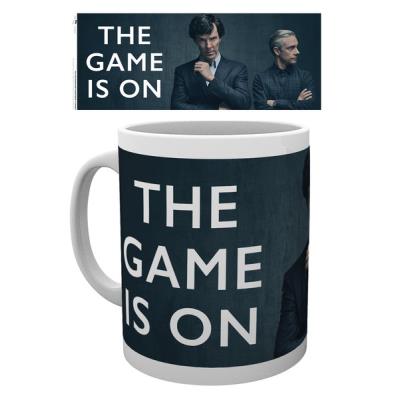 Tasse à café Sherlock The Game Is On