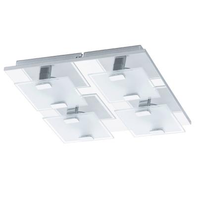 Plafonnier VICARO 4X2,5W Chrome - EGLO LIGHTING - 93314