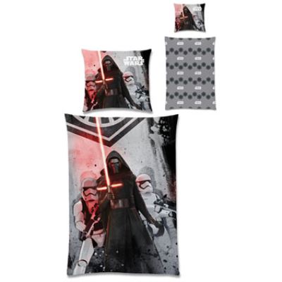 Star Wars Episode VII parure de lit réversible The Dark Side II 135 x 200 cm / 80 x 80 cm