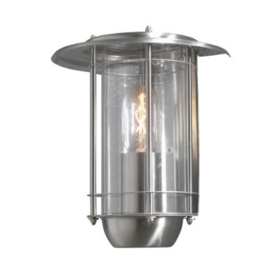 konstsmide 7565-000 trento applique en inox vis edison e27 60 w