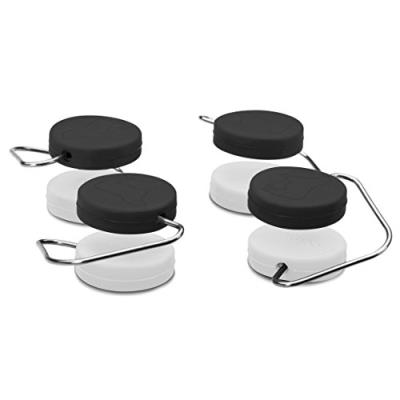 Dreamfarm dfcb4526 set de 8 chobs 4 noir 4 blanc