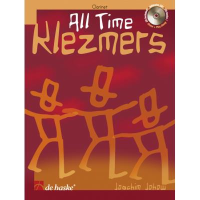 Partitions jazz&blues DEHASKE ALL TIME KLEZMERS CLARINETTE + CD (JOACHIM JOHOW) Clarinette