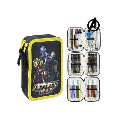 Pochette à crayons triple The Avengers 78650