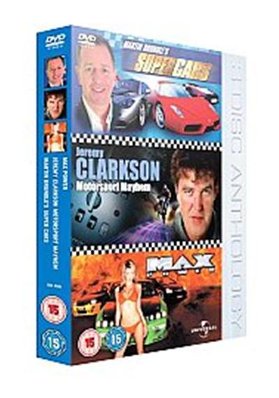 Max Power/Jeremy Clarkson Motorsport Mayhem/Martin Brundle's Super Cars , (Box Set)