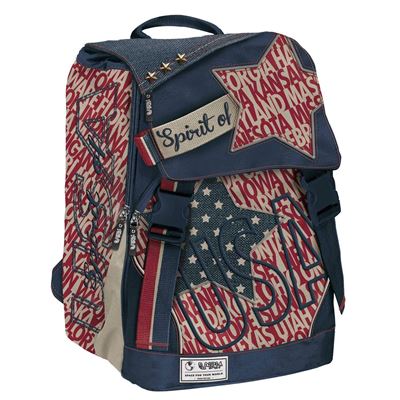 Backpack extensible spirit usa classic boy cm 40x28x13