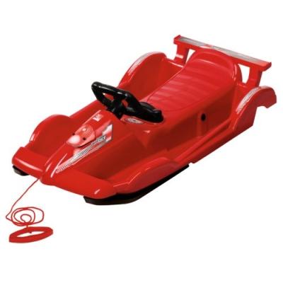 ALPENGAUDI ALPENRACE LUGE / BOB 100 CM ROUGE