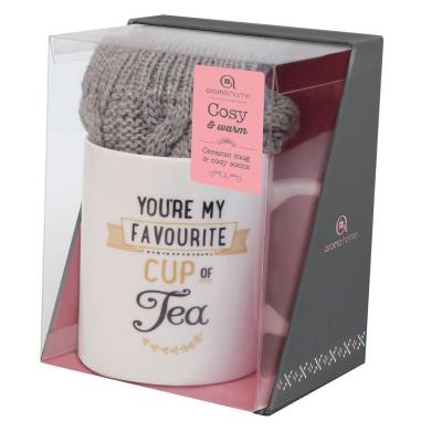 Coffret chaleureux mug et chaussettes
