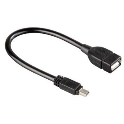 Hama usb-adap.kab. mini-b-st.-a-buchse, 10 cm 107201