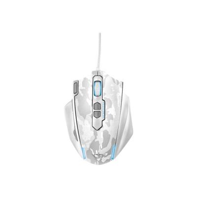 Trust GXT 155 Gaming - muis - USB - witte camouflage