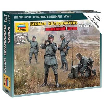 Figurines militaires : Etat-Major Allemand Zvezda