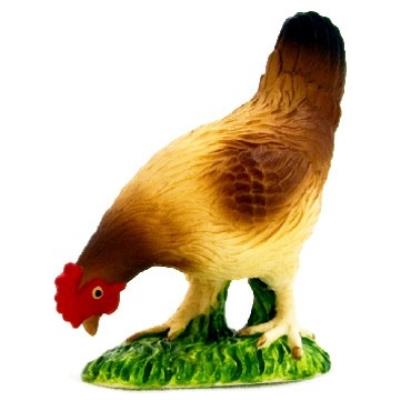 Mgm - 387053 - figurine animal - poule picore petit modèle - 4 x 4,5 cm animal planet ft-7053