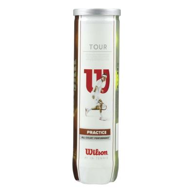 Wilson tour practice 4er balles de tennis