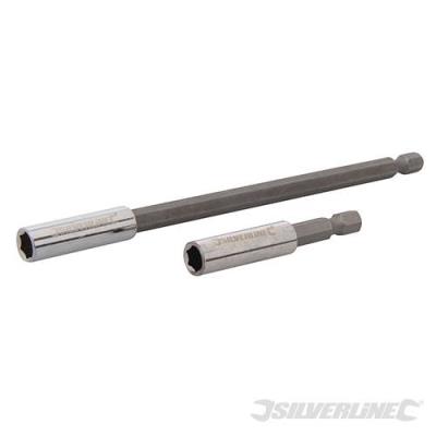 Silverline Porte-Embouts De Vissage Magnétiques 2 Pcs