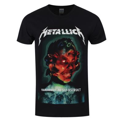 Metallica T-Shirt Hardwired Album Homme Noir