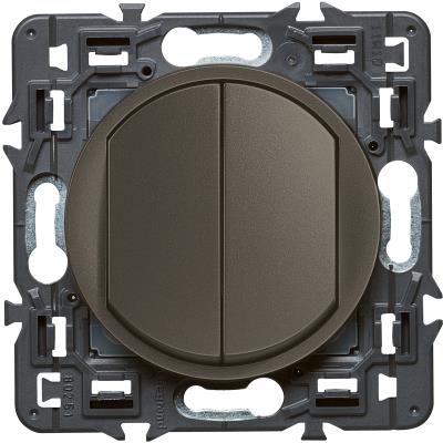LEGRAND - Celiane - Poussoir et Va-et-vient - 6A - Graphite - Image 2