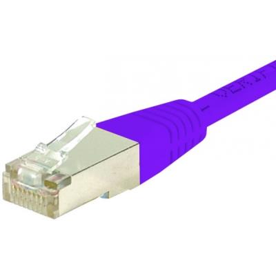 Cordon patch rj45 s ftp cat6 violet - 10 m