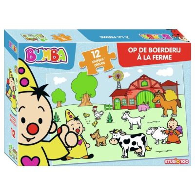 puzzle Bumba à la ferme 12 pièces