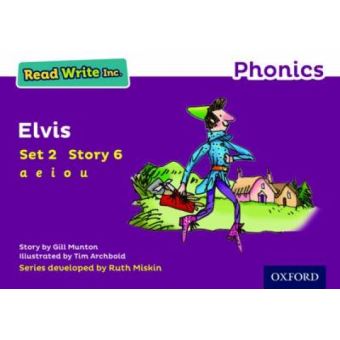 Read Write Inc. Phonics: Purple Set 2 Storybook 6 Elvis - [Version ...
