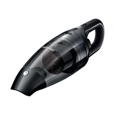 Philips Mini Vac FC6141 - Stofzuiger - handheld - zakloos - diep zwart met zilveren accenten