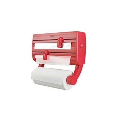 Leifheit 2046398 dérouleur mural parat f2 plastique rouge