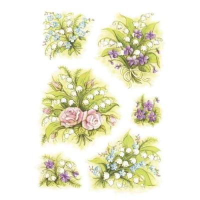 Herma autocollants decor pots de fleurs nostalgiques 3354