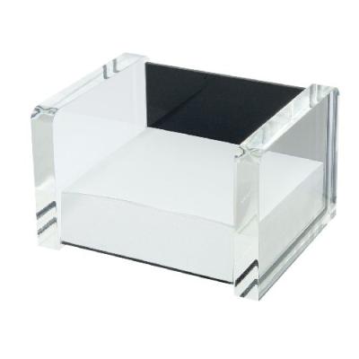 Wedo exklusiv acrylic memo box - transparent 607001