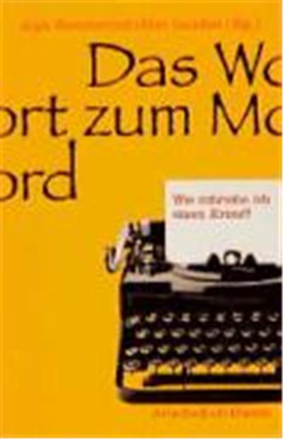 Das Wort zum Mord