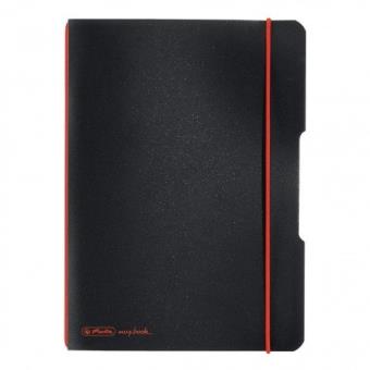HERLITZ Carnet de notes my.book flex Pastel A5 40 feuilles Quadrillé PP