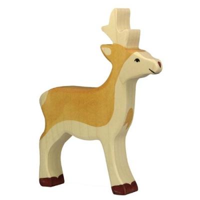 HOLZTIGER - 80089 - FIGURINE - JEUNE CERF