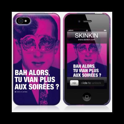 Coque iPhone 4 de chez Skinkin - Design original : Vian par Fists et Lettres